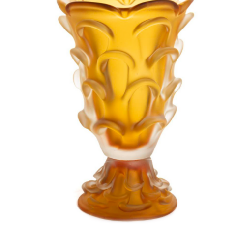 MİKASA MOOR MAT AMBER CAM VAZO 20X32CM