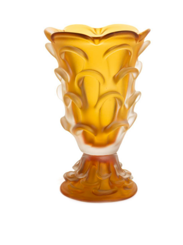 MİKASA MOOR MAT AMBER CAM VAZO 20X32CM