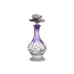 Degradeli Cam Şişe 32cm 800ml Mor