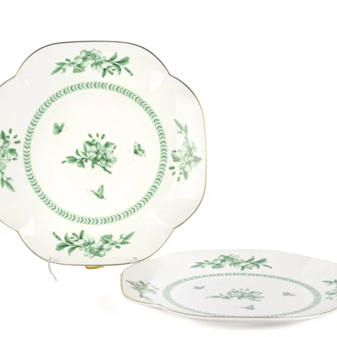 Leaf Elegance 2li Servis Tabağı 25cm