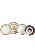 Lucky Art Lavinia Bone China Porselen Klasik Yemek Takımı 67 parça