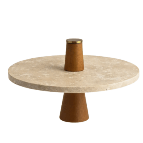 Setabianca Meridian Yuvarlak Disk Sunum Tabağı 28*28*20cm